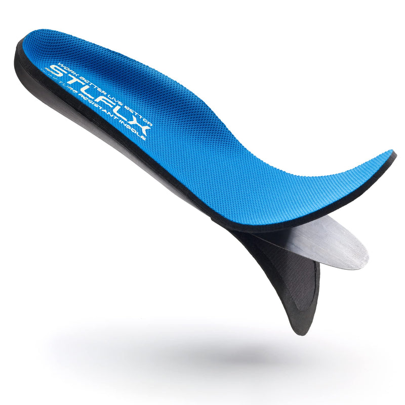 [Australia] - STLFLX - SoleGUARDZ™ Puncture Resistant Insole, Ergonomic Sole Insole, Insoles for Regular Shoes, Work Boots, and Safety Footwear X-Large 
