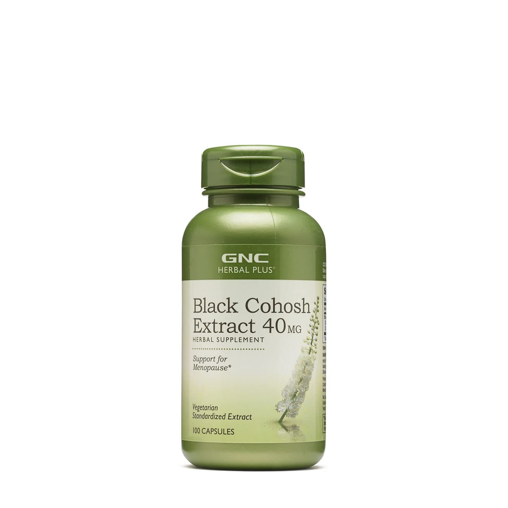 [Australia] - GNC Herbal Plus Black Cohosh Extract 40mg, 100 Capsules, Support for Menopause 