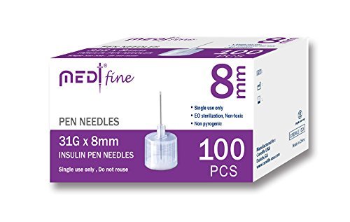 [Australia] - MedtFine Insulin Pen Needles (31G 8mm) 100pcs 