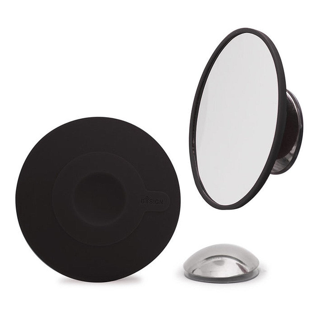 [Australia] - Bosign Cosmetic Mirror 10 x Magnification with Magnetic Extension Bar, Black 