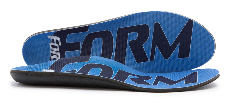 [Australia] - FORM Premium Insoles Maximum Support-Custom Form-Fitting Insole Shoe Inserts Men's 9 - 9.5, Women's 10.5 - 11 Blue 