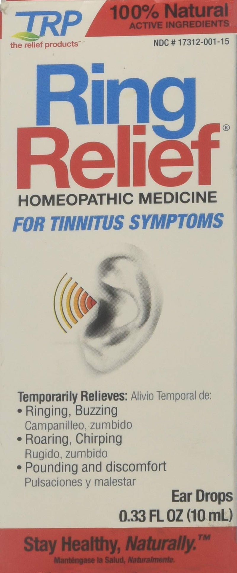 [Australia] - Ring Relief Ear Drops Size .33z Ring Relief Ear Drops .33z 
