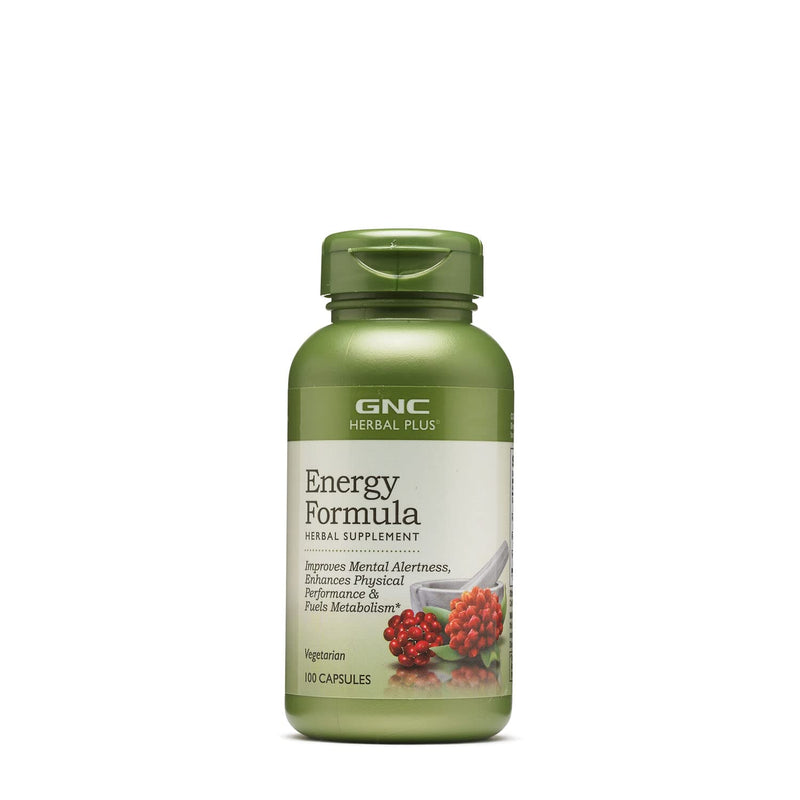 [Australia] - GNC Herbal Plus Energy Formula (100 Capsules) 