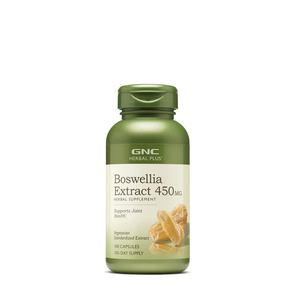 [Australia] - GNC Herbal Plus Boswellia Extract 450mg | Supports Joint Health | 100 Capsules 