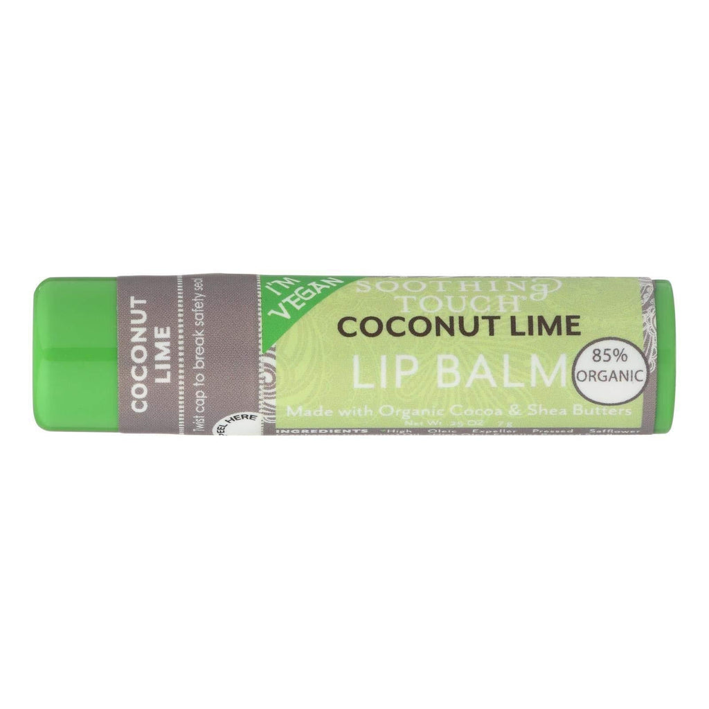 [Australia] - Soothing Touch Lip Balm Coconut Lime, Pack of 3 