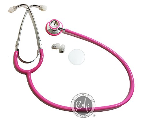 [Australia] - EMI Dual Head Stethoscope (Pink) Pink 