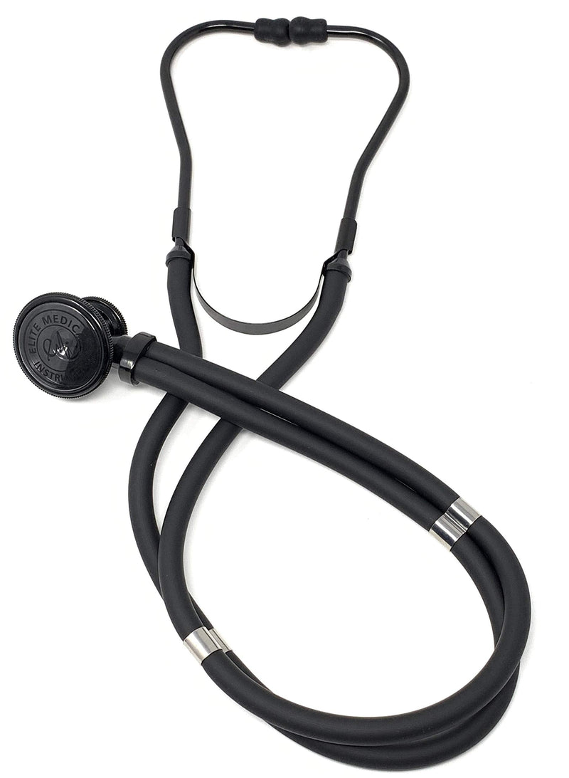 [Australia] - EMI Sprague Rappaport Dual Head Stethoscope - Stealth Black - 112SB 