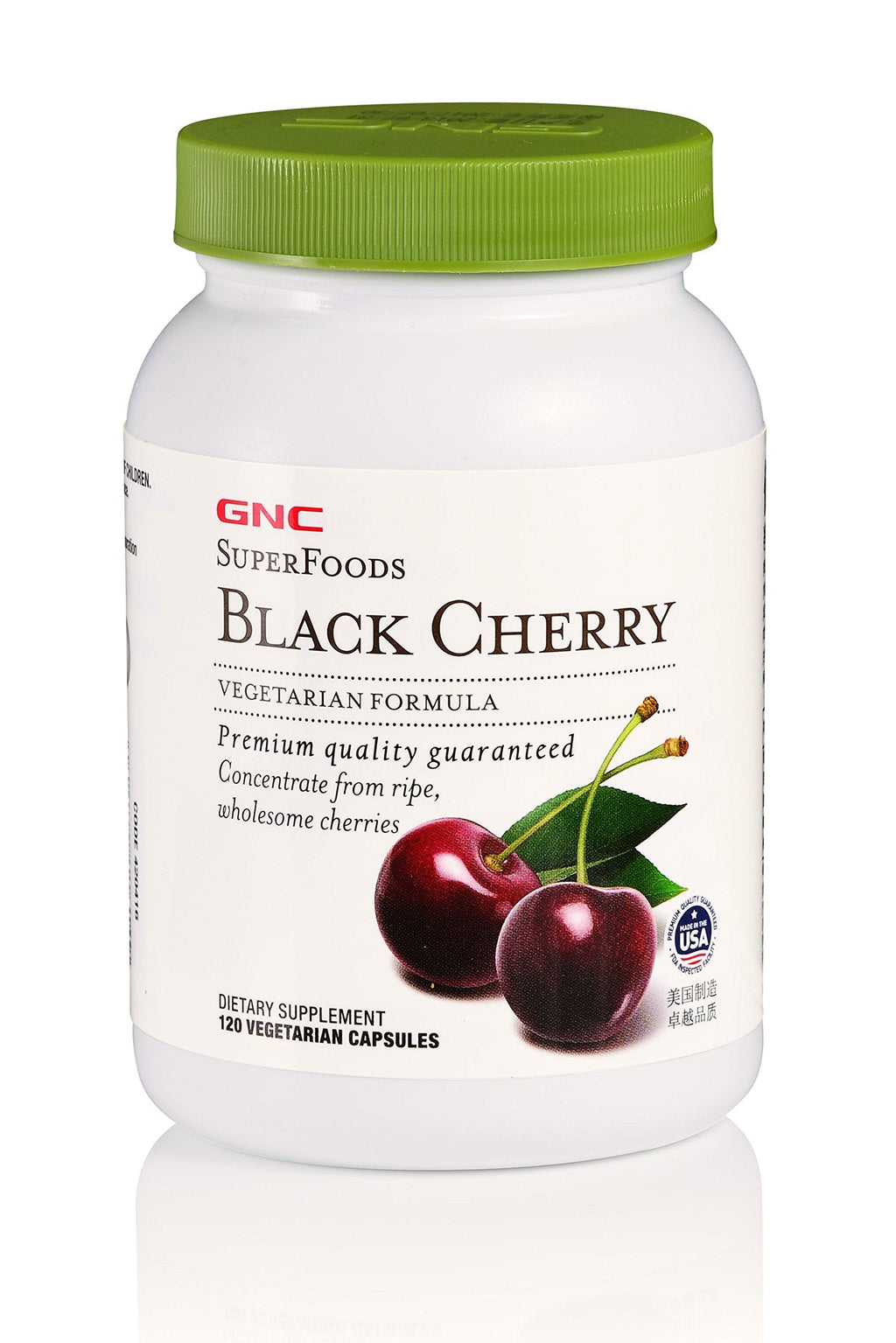 [Australia] - GNC SuperFoods Black Cherry, 120 Capsules, Natural Source of Iodine 