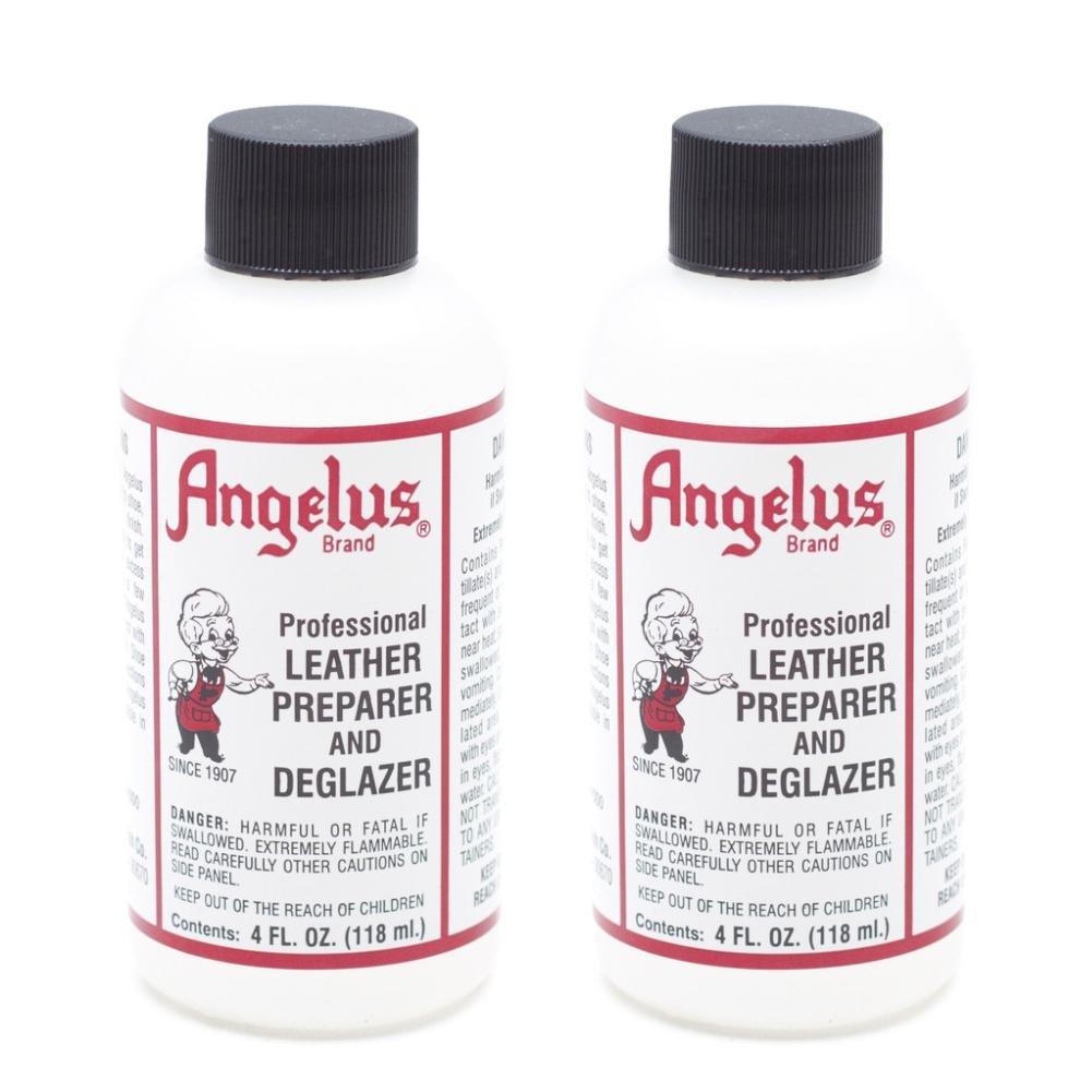 [Australia] - Angelus Leather Preparer & Deglazer 4 Oz (Pack of 2) 