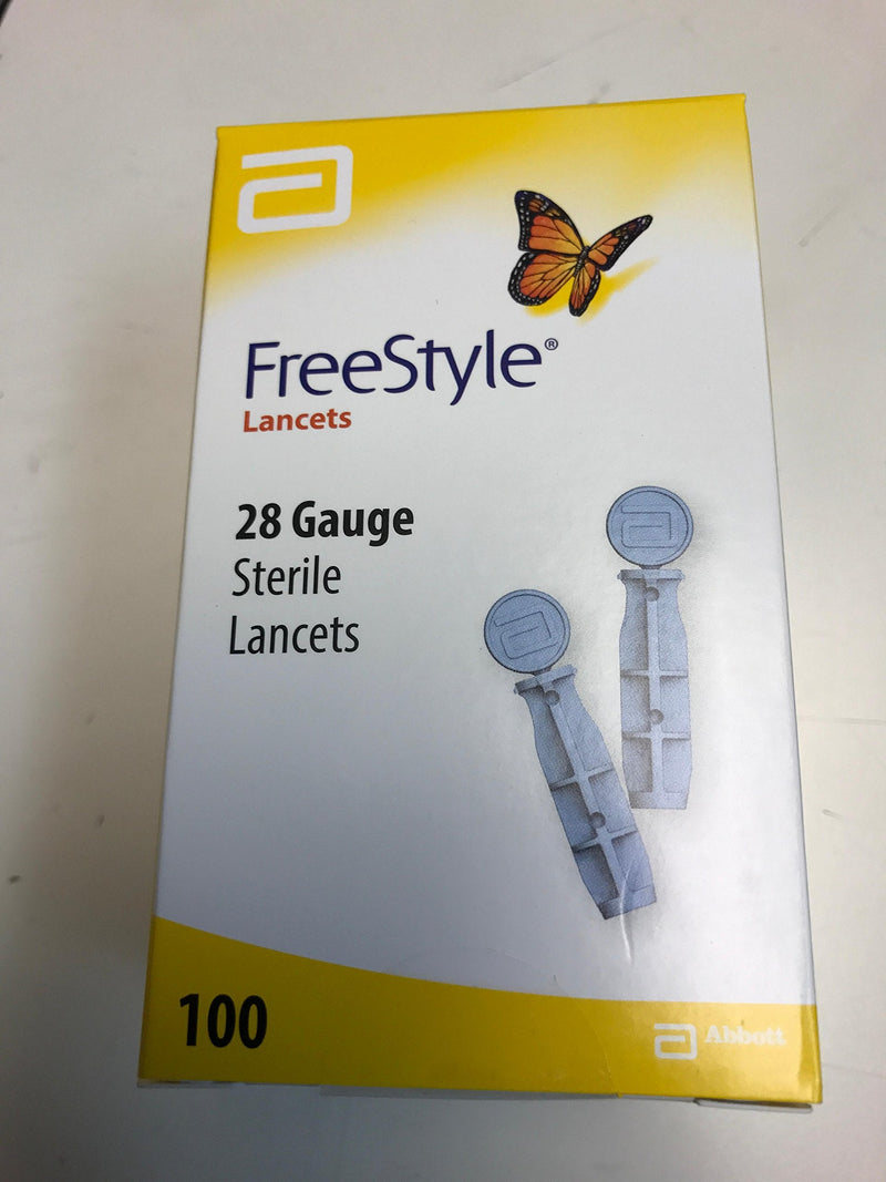 [Australia] - Freestyle 100 Lancets 28g (Pack of 1) 