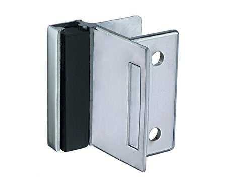 [Australia] - Harris Hardware TP5110-I Strike & Keeper Die Cast Zamac Chrome Plated Square Edge Partition with 1-1/4" Partition Thickness 