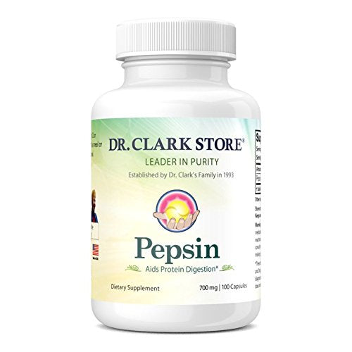 [Australia] - Dr. Clark Pepsin Supplement, 700mg, 100 Capsules 