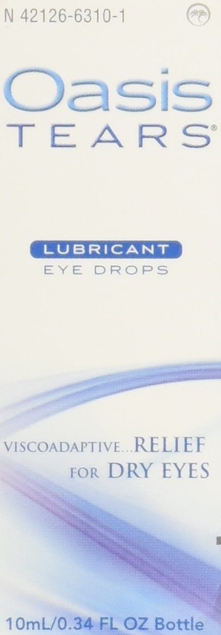 [Australia] - Oasis TEARS Lubricant Eye Drops Bottle Relief For Dry Eyes, 0.34 Ounce 0.34 Fl Oz (Pack of 1) 