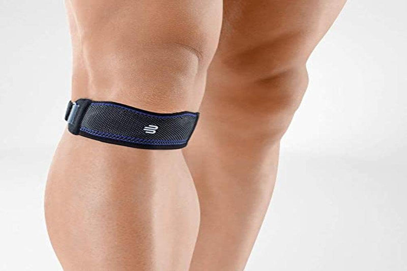 [Australia] - Bauerfeind - GenuPoint - Knee Strap - Support Patella & Patellar Tendon Relief for Runners, Jumpers Knee & Shin Splints, Fits Under The Kneecap 3 black 