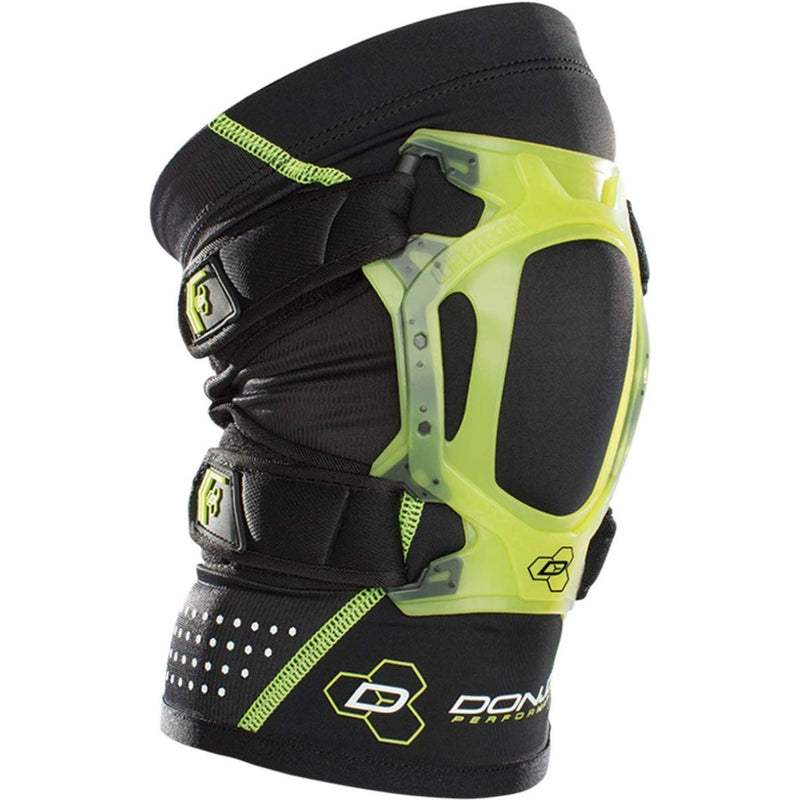 [Australia] - DonJoy Peformance Webtech Short Knee Brace – Lightweight, Adjustable, Dual Silicone Support to Quad and Patellar Tendon, Ideal for Tendinitis, Chondromalacia, Osgood Schlatters, Patella Tracking Support for Running, Walking, Cycling, Water Sports, Lacr... 