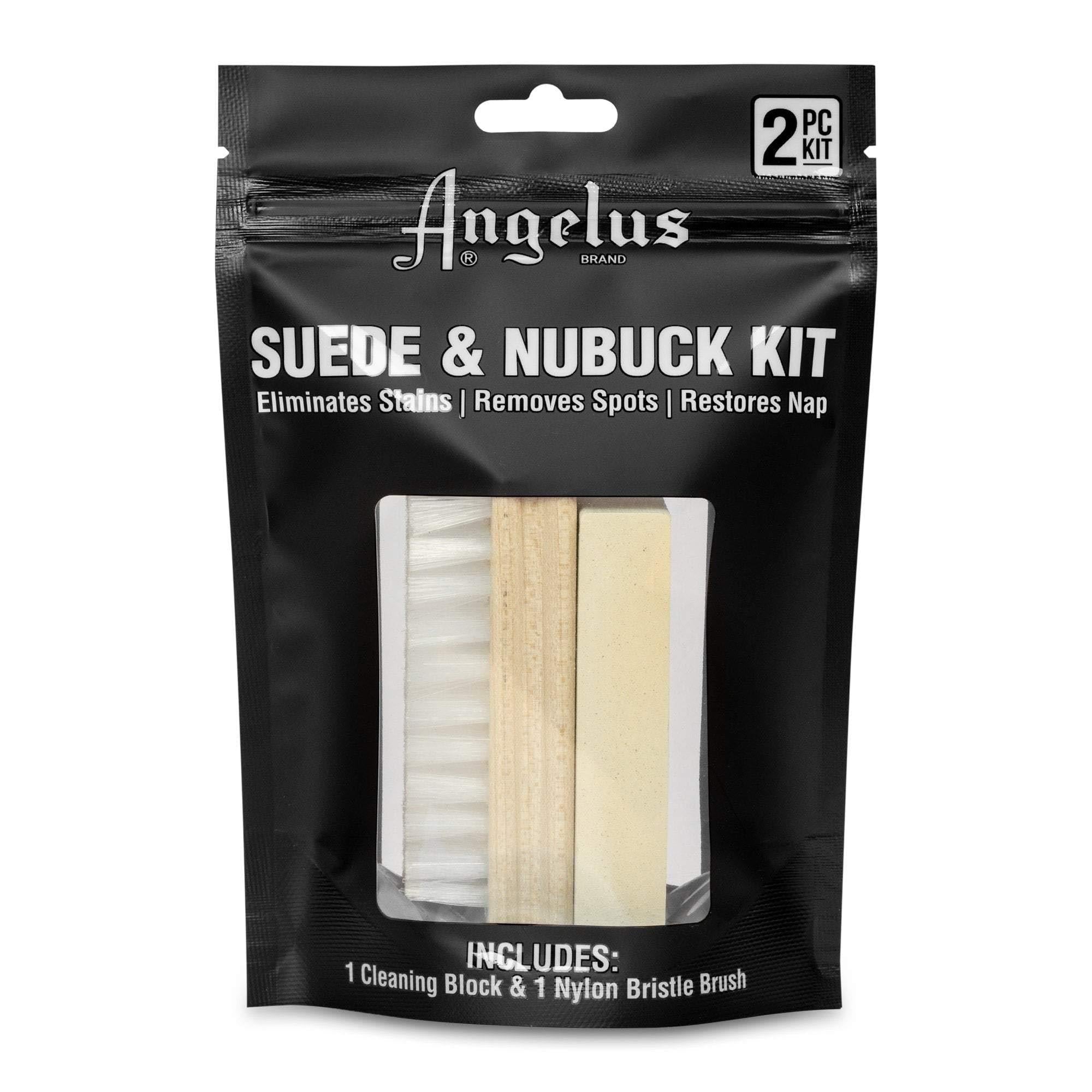 Angelus Suede/Nubuck Cleaner Kit, Brown, One Size