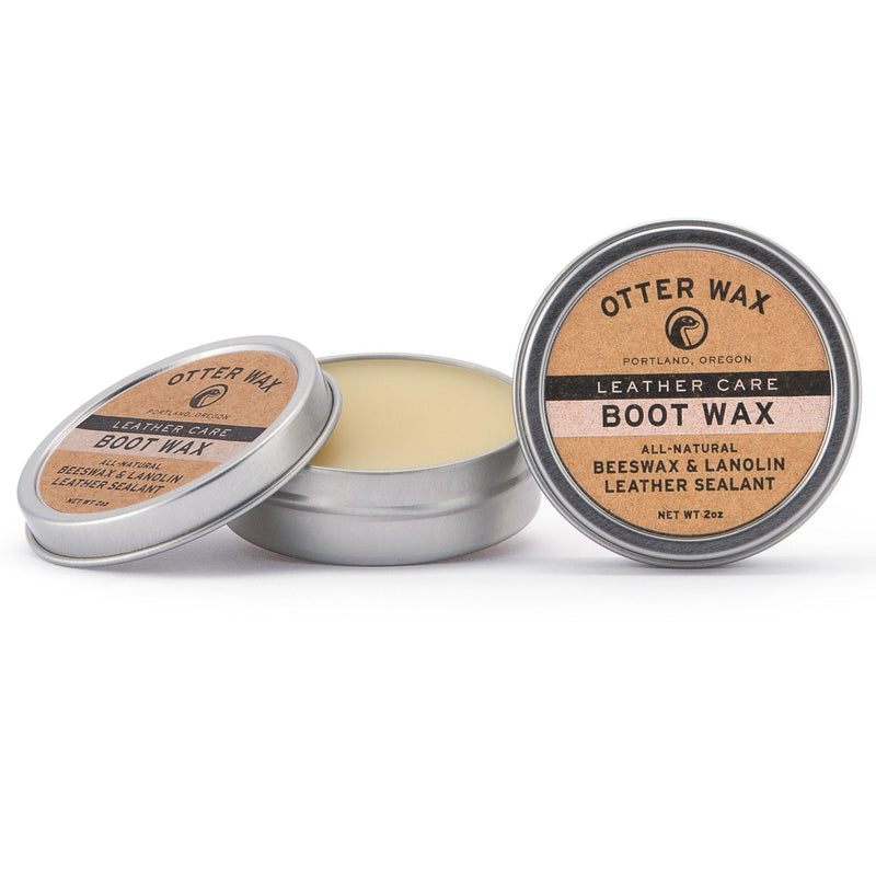 [Australia] - Otter Wax Boot Wax | 2oz | All-Natural Leather Waterproofer | Made in USA 