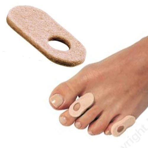 [Australia] - Dr. Jills Corn Protector, 100 1/8" Felt Corn Pads (100 Per Pack) 
