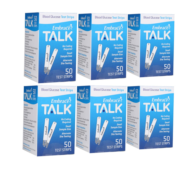 [Australia] - Embrace Talk Test Strips Bundle 300 Ct 