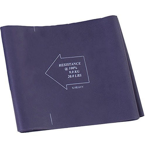 [Australia] - Balego Stretch Band 4' Piece, X-Heavy Resistance, 20 lb, Violet (Single Pack) Single Pack X-heavy, Violet 