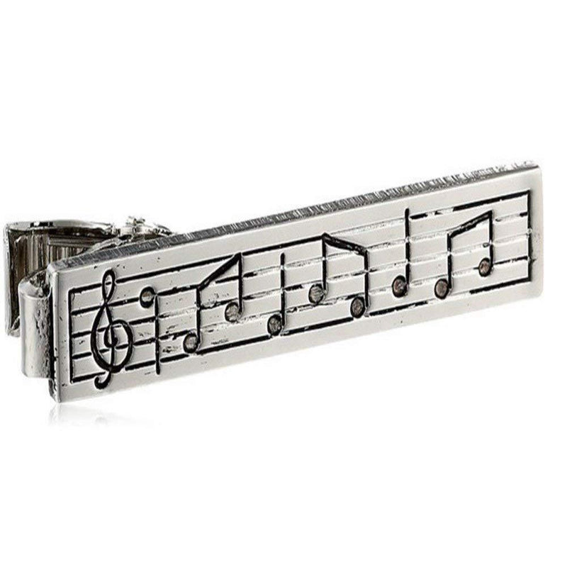 [Australia] - Procuffs Music Note Musician Clasp Tie Clip Bar Instrument Musical Treble Clef 