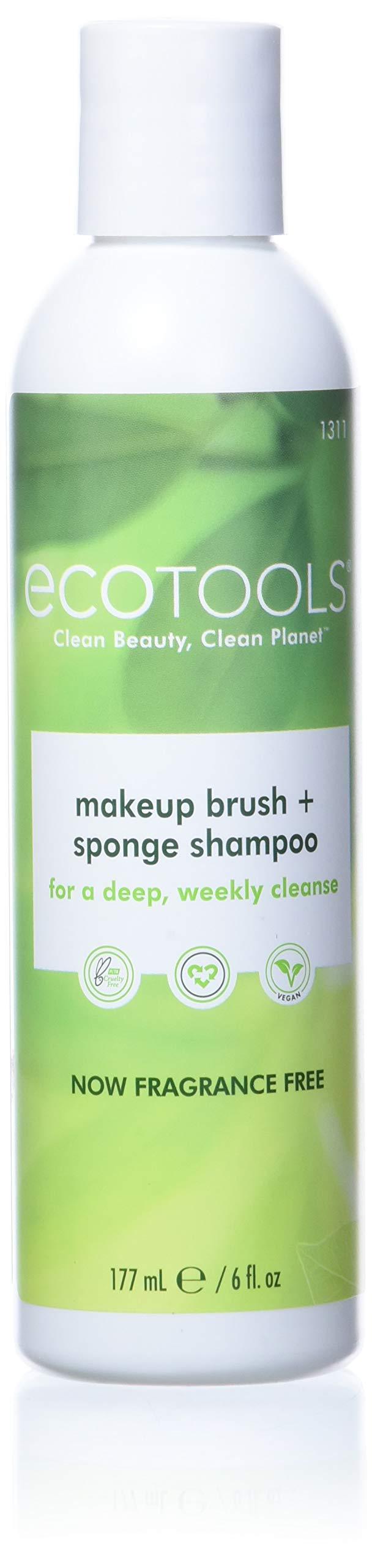 [Australia] - Ecotools Makeup Cleaner for Brushes, Brush and Sponge Cleansing Shampoo, 6 oz (Packaging May Vary) 