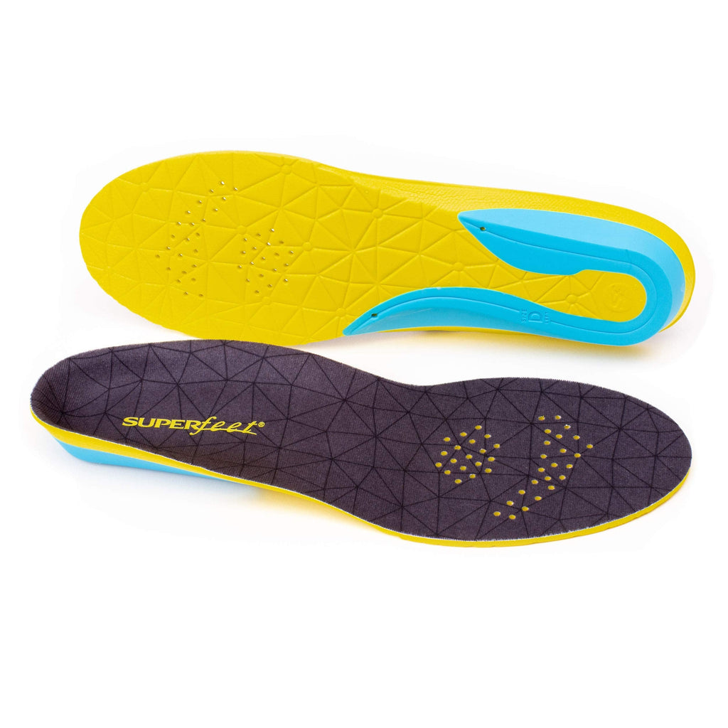 [Australia] - Superfeet FLEX - Comfort Foam Insoles for Workout Shoes 5.5-7 Men / 6.5-8 Women Bolt 