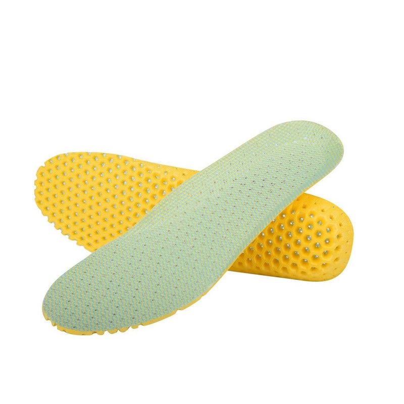 [Australia] - Happystep Replacement Shoe Insoles, Honeycomb Inner Soles, Keep Your Feet Dry and Clean, Preventing Foot Odor, Stopping Sweaty Feet, EVA Zero Drop Shoe Insoles (Men Size 8-11 OR Women Size 9-12) L: US MEN SIZE 8-11 OR WOMEN SIZE 9-12 