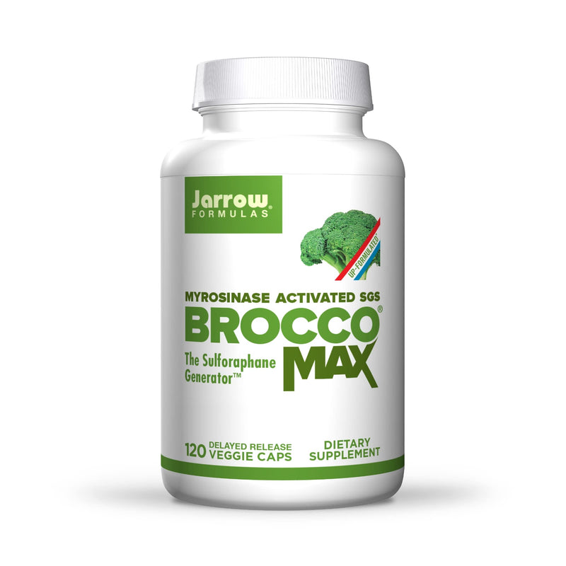 [Australia] - Jarrow Formulas BroccoMax - 120 Veggie Capsules - Supports Healthy Cell Replication & Liver Health - 60 Servings 120 Count (Pack of 1) 