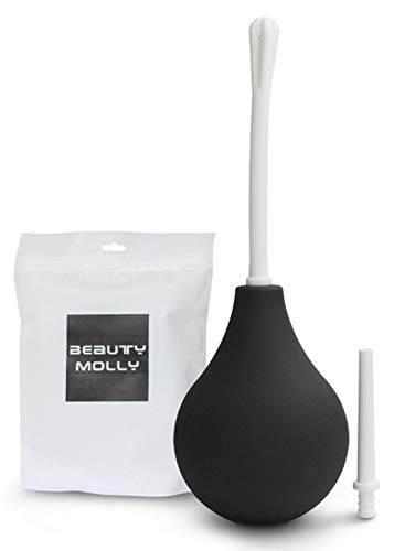 [Australia] - Beauty Molly Anal Douche Superior Medical Materials Douche for Women Men enemas Bulbs, 2 in 1 Set 