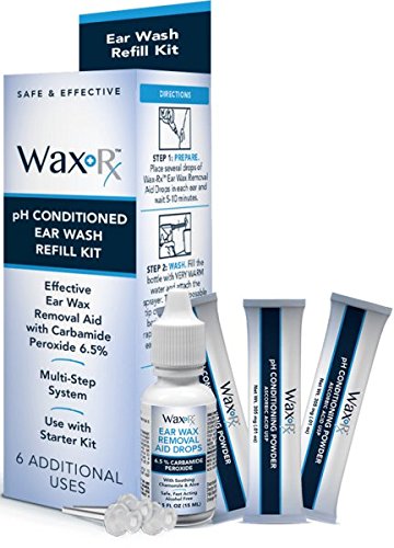[Australia] - Doctor Easy Wax-Rx Ph Conditioned Ear Wash Refill Kit, 1.7 Ounce 