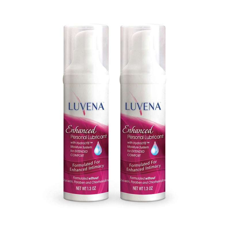 [Australia] - Luvena Lubricant - Enhanced Personal Lubricant for Women - Relieves Feminine Dryness Symptoms - Intimate Skin Care & Menopause Support - Water Based, Paraben & Glycerin Free (2 Pack) 