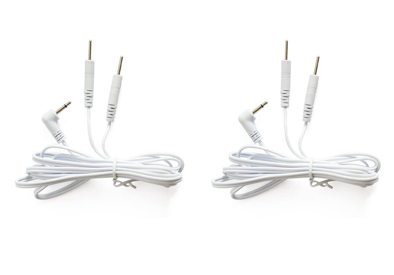 [Australia] - Tens Lead Wires, 2.5mm Mini-Plug to 2 2mm Pin Connectors (2), Discount Tens 2.5mm mini plug 