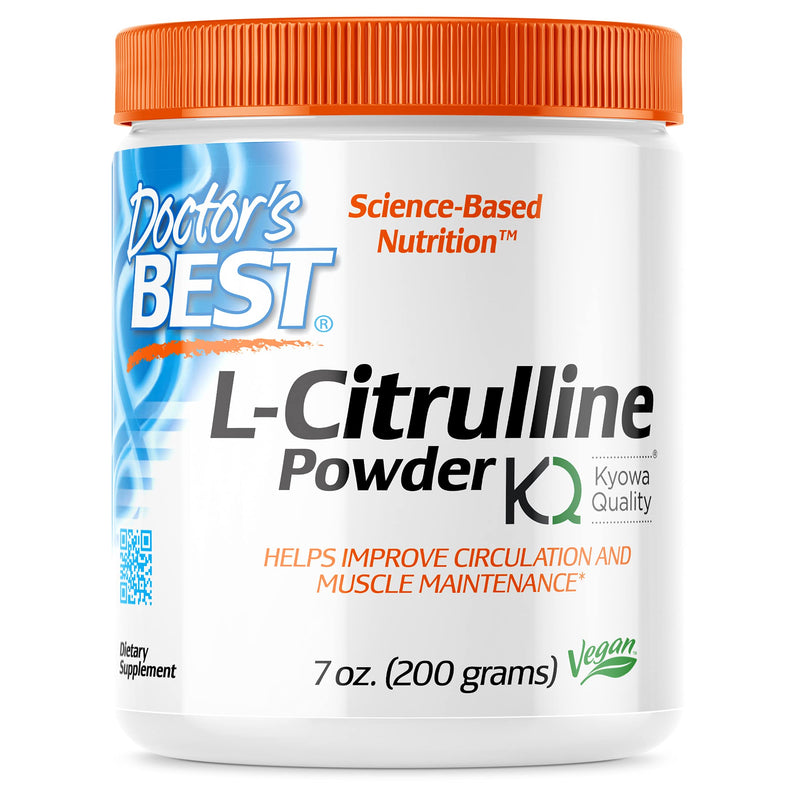 [Australia] - Doctor's Best L-Citrulline, Non-GMO, Vegan, Gluten Free, Soy Free, 200g 