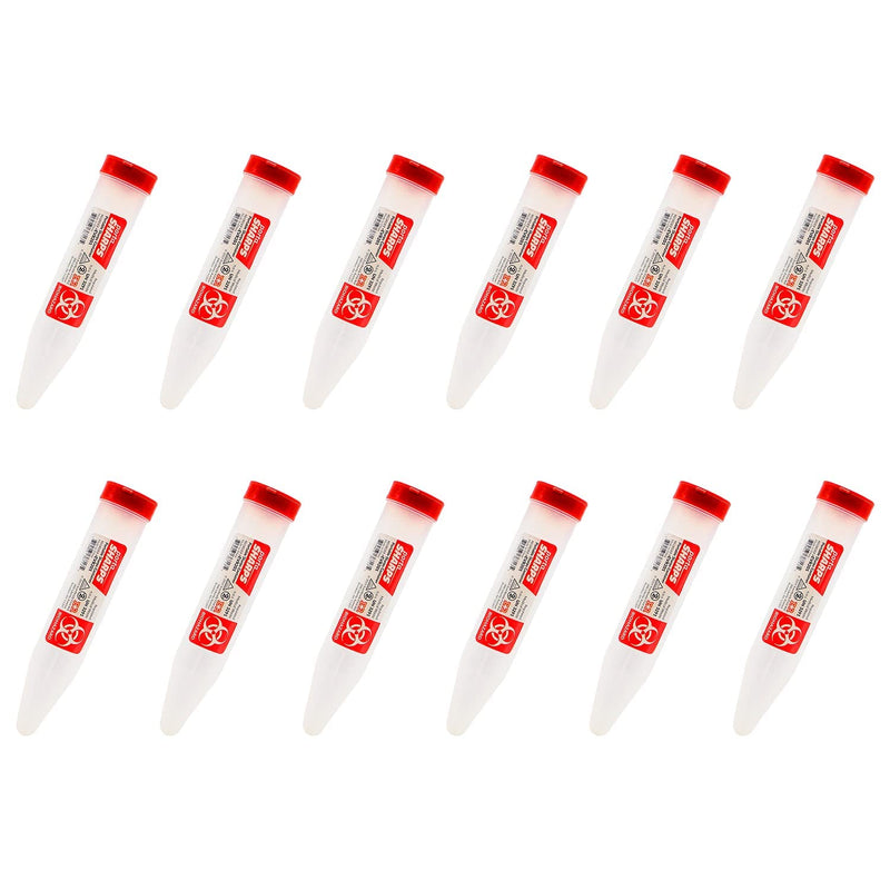 [Australia] - Ever Ready First Aid Porta Sharps Transportable Sharps Container with Locking Mechanism - 12 Count 12 Count (Pack of 1) 