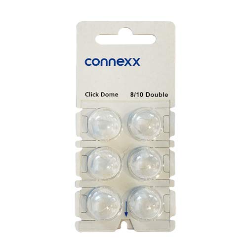 [Australia] - Connexx Accessories Siemens / Rexton Click Domes (6 domes) NEW Blister Pack (8/10mm Double) 8/10mm Double 