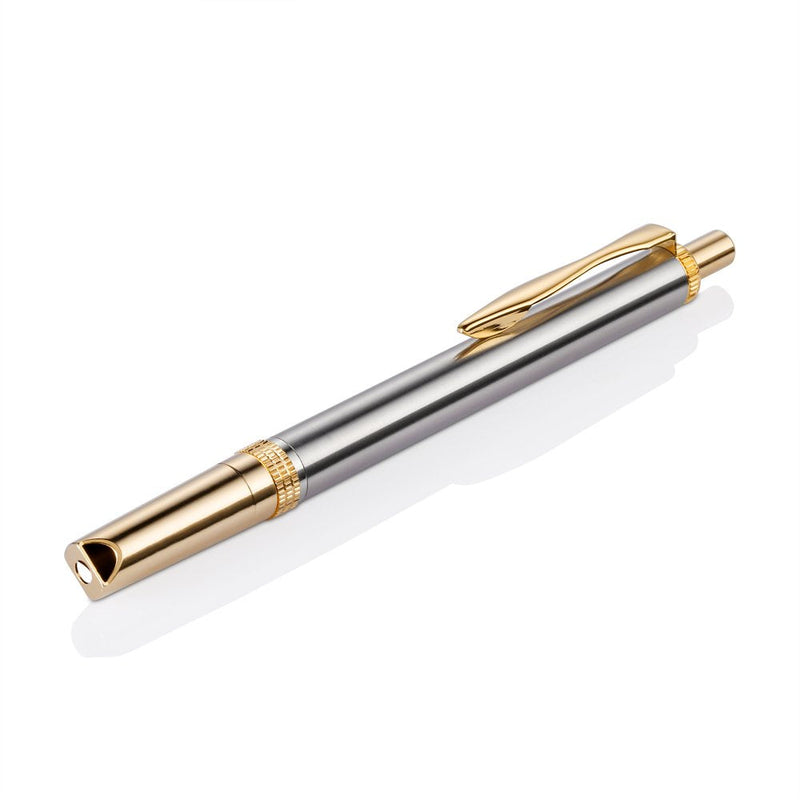 [Australia] - Painless Lancing Device Blood Lancet Pen Sterile Gold Plated of Third Generation with +50pcs 23G Needles 1 Count (Pack of 1) 