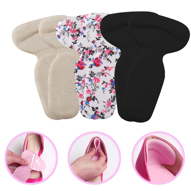 [Australia] - Bringsine Shoe Pads, High Heel Shoe Cushion Insole Inserts Pads, Heel Grips Back Liner Shoe Boot Cushion Heel Grips(3pairs) 