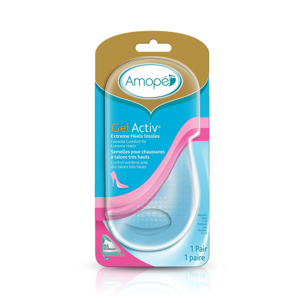 [Australia] - Amope GelActiv Extreme Heels Insoles for Women, 1 pair, Size 5-10 