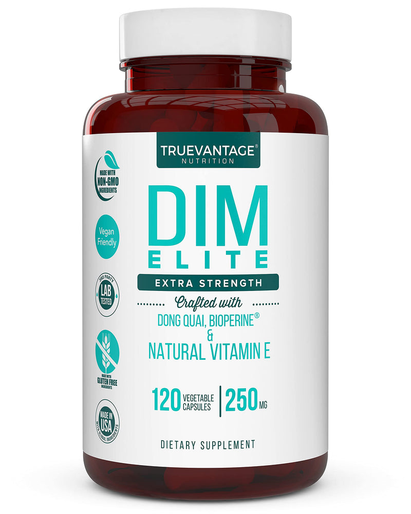 [Australia] - DIM Supplement 250mg (Diindolylmethane)-Plus Dong Quai, Natural Vitamin E & BioPerine - Supports Menopause Relief, PCOS Treatment & Hormonal Acne -Hormone Balance Support for Women and Men-Veggie Caps 