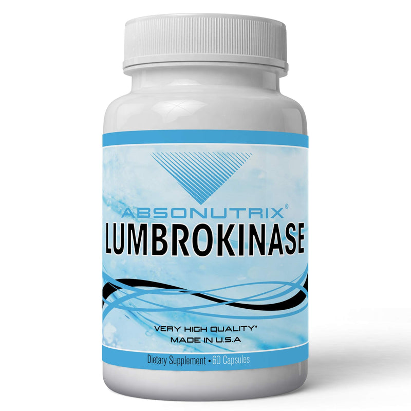 [Australia] - Absonutrix Lumbrokinase 40 mg Enteric coated 60 tablets supports healthy heart 