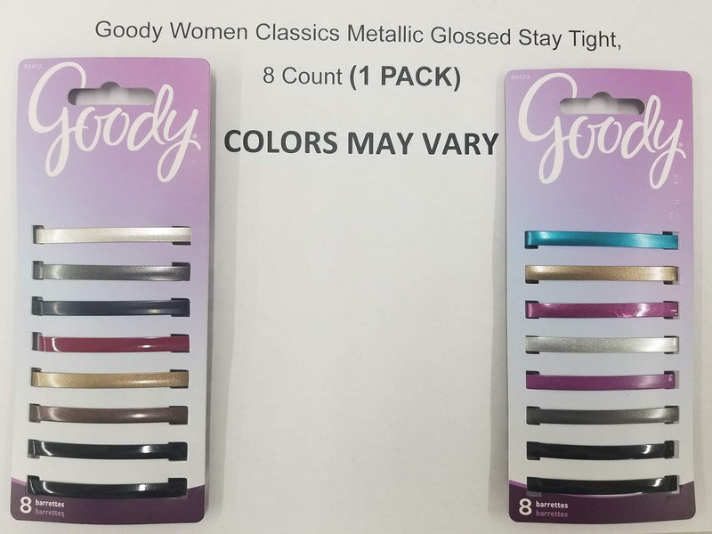 [Australia] - GOODY Women Classics Metallic Glossed Stay Tight, 8 Count 