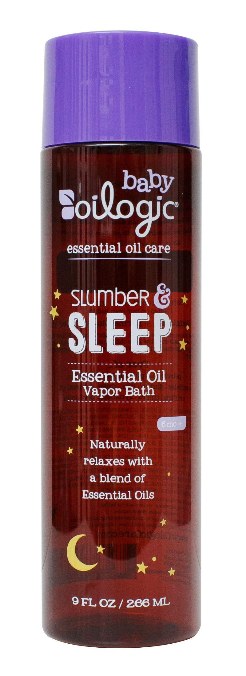 [Australia] - Oilogic Slumber and Sleep Essential Oil Vapor Bath for Babies and Toddlers - Naturally Relaxing Vapors From Essential Oils to Rest And Sleep Easy - 266ml (9 fl oz) 