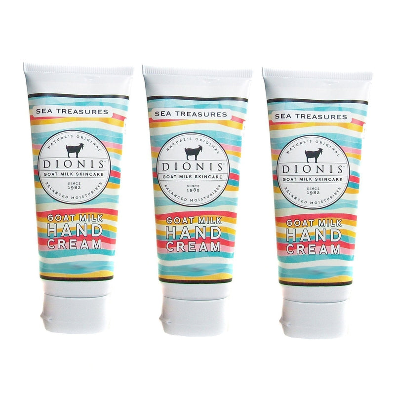 [Australia] - Dionis Goat Milk Hand Cream 3 Piece Travel Gift Set - Sea Treasures 