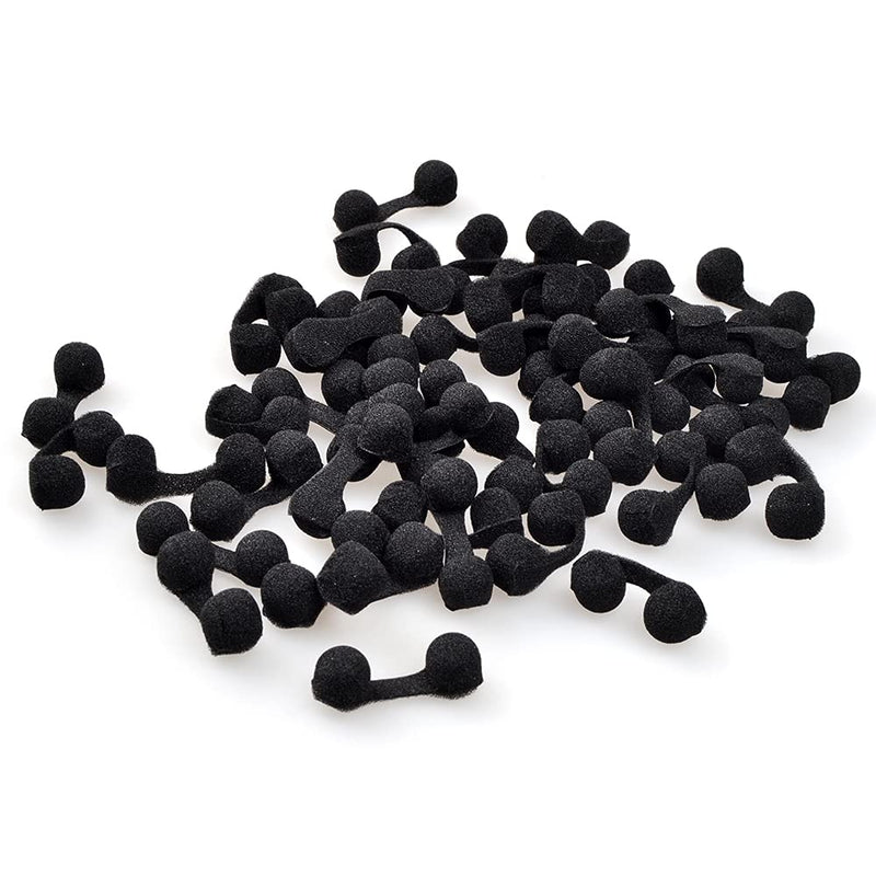 [Australia] - Nose Filters for Spray Tanning, Elera Disposable Plugs Supplies for Spray Tanning Nose Protection (50PCs,Black) 50 PCS in Box 