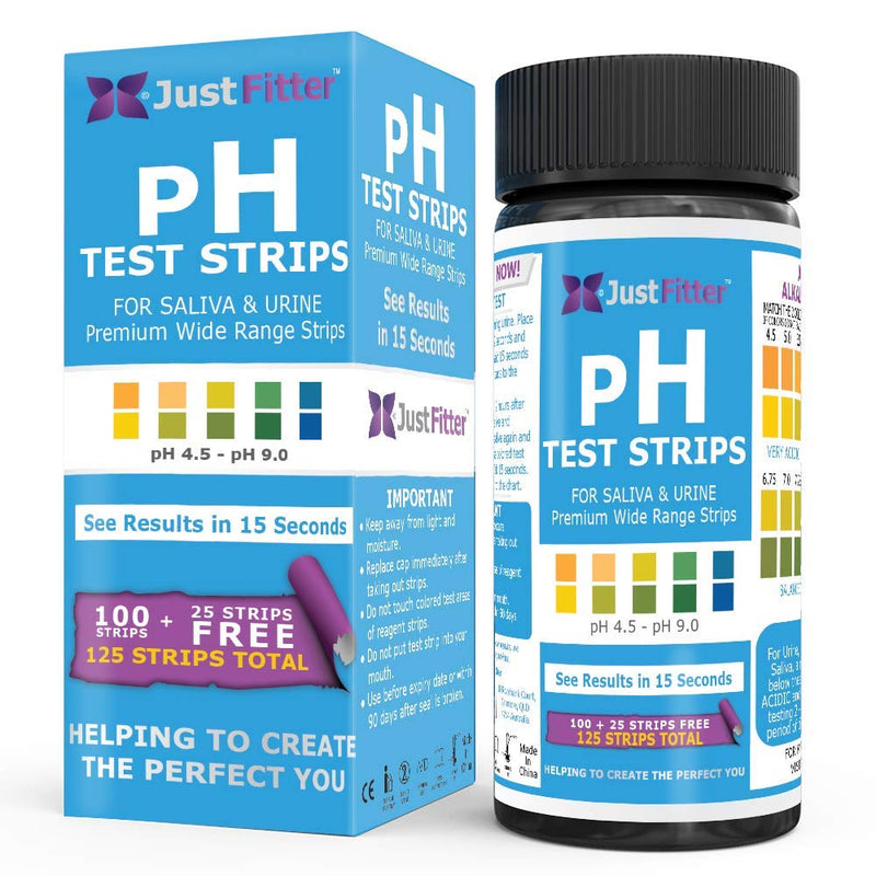 [Australia] - pH Test Strips for Testing Alkaline and Acid Levels in The Body. Track & Monitor Your pH Level Using Saliva and Urine. Get Highly Accurate Results in Seconds. 