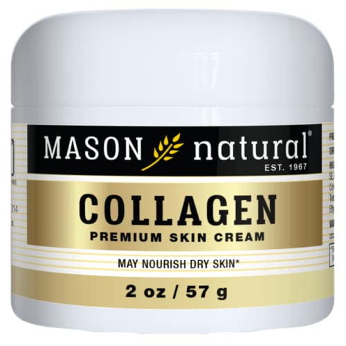 [Australia] - Mason Natural Collagen Premium Skin Cream - Anti Aging Face and Body Moisturizer, Intense Skin Hydration and Firmness, Pear Scent, Paraben Free, 2 OZ 