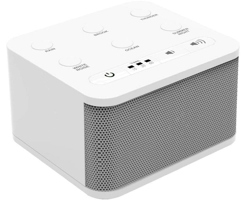 [Australia] - Big Red Rooster 6 Sound White Noise Machine | Sound Machine for Sleeping | Portable White Noise Machine for Office Privacy | Travel Sound Machine Baby | Plug in Or Battery Operated 
