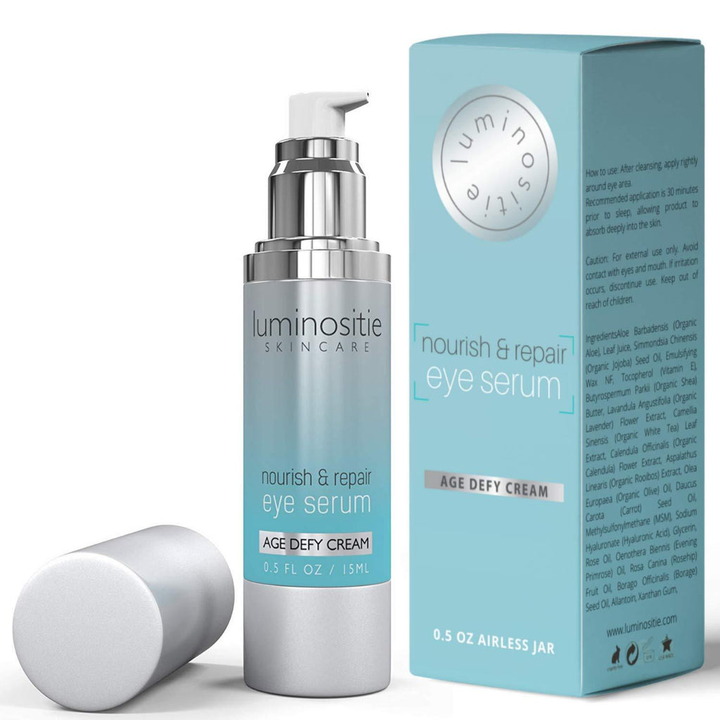 [Australia] - Under Eye Serum For Tight, Puffy Eyes - Treatment For Under Eye Circles, Under Eye Bags, Wrinkles & Fine Lines - Anti-Aging Eye Vitamins Penetrates Deep & Refreshes Cells To Firm Delicate Eye Area 
