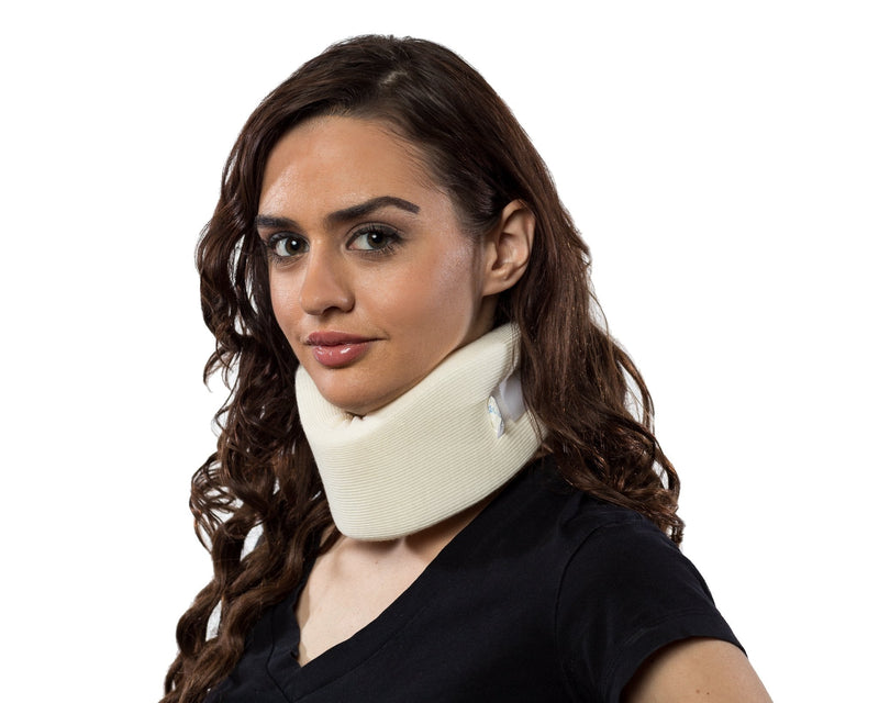 [Australia] - Mars Wellness Universal Soft Neck Brace - Medical Cervical Collar Support Brace for Neck Pain - Our Adjustable Foam Brace is Used to Keep Your Neck Stable Post Surgery - 3" 3 Inch (Pack of 1) 